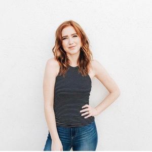 Carly Jean Los Angeles Mason Tank